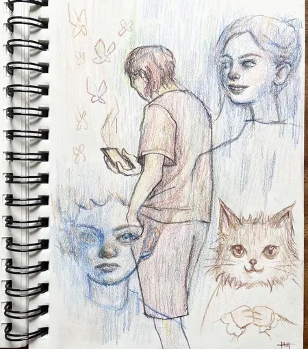 Attention Span sketch by Millie Ho thumbnail